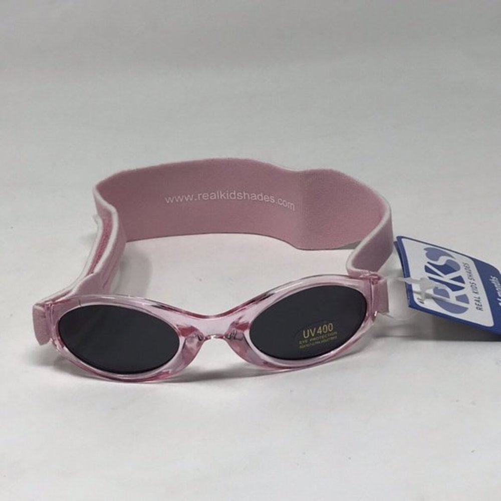 Real Kids Shades Baby Girls Sunglasses Pink Size 0-24 Months UV Protection NEW